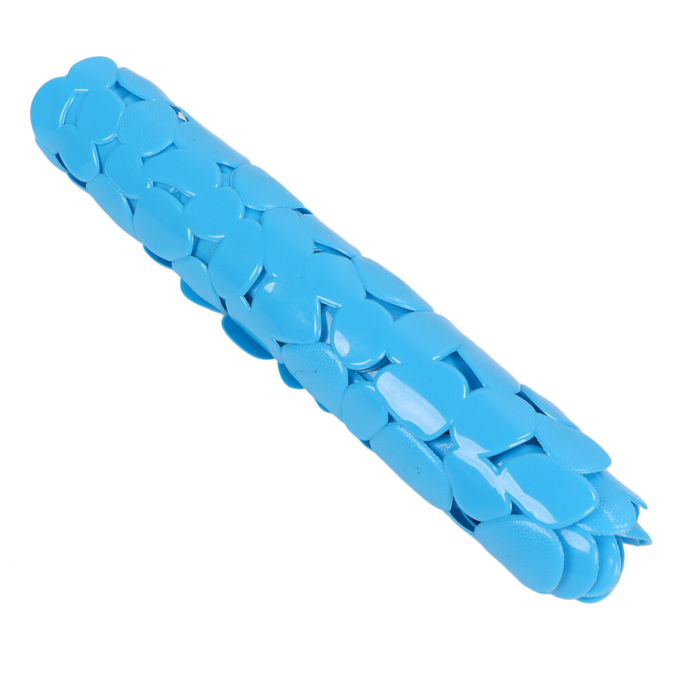 Unisex Pvc Bathtub Foot Mat With Drain Holes & Suction Cups, Anti-Slip, 40X15 Cm