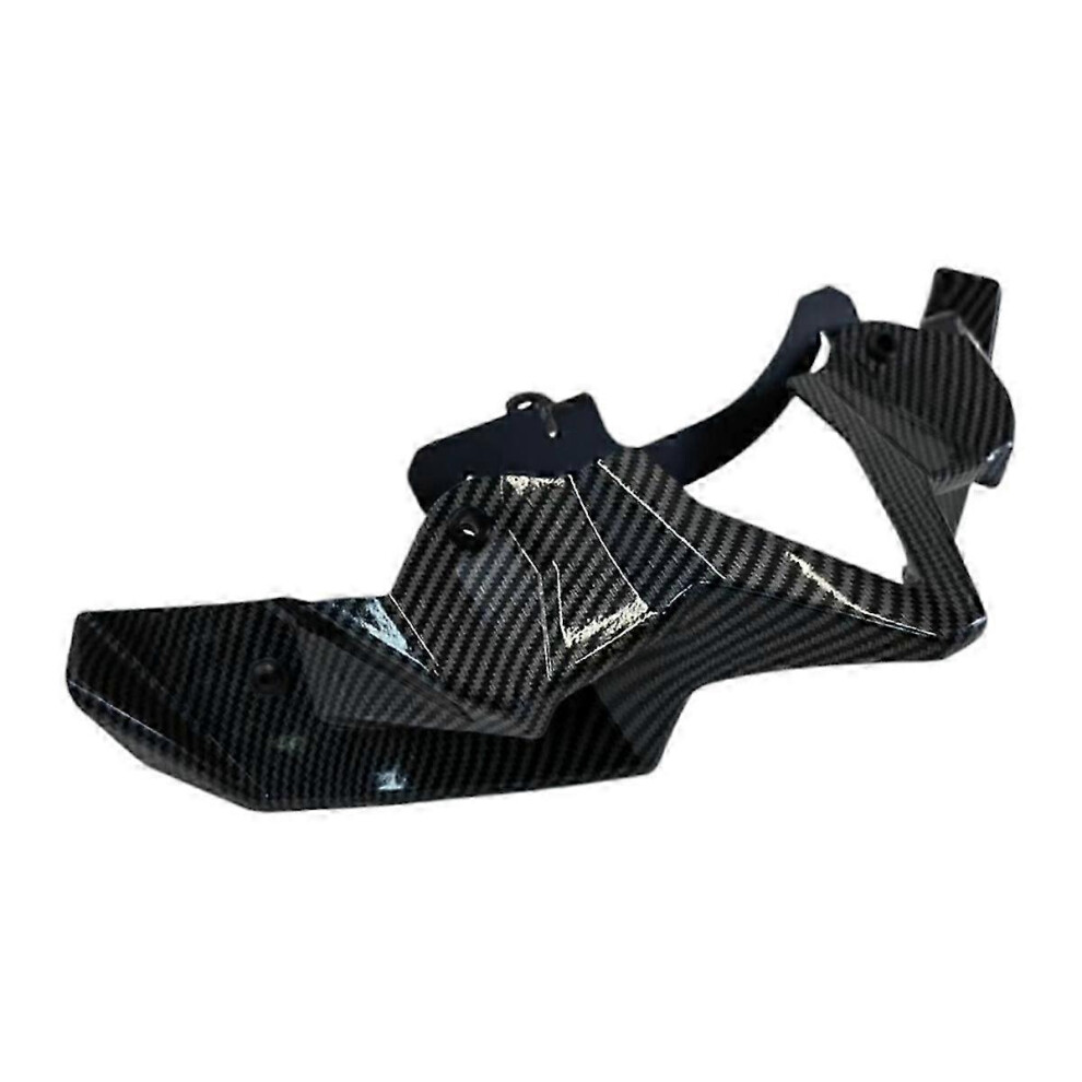 Kikidex (As Show, One Size) For Z900 Motorcycle Front Spoiler Carbon Fiber Pattern