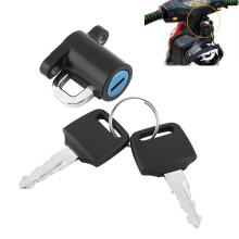 Einfach zu installierende universelle Helm-Schloss mit Doppel-Keys für Fahrräder & mehr