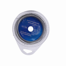 20 lb 10 m Stahlangelrolle mit Kunststoffbeschichtung, 7-Strang-geflochtenes Angelschnur