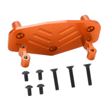 Base de servo en aluminium orange 68x35mm 26g LMT 1/8