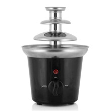 Chocolate Fountain 3-Tier Stainless Steel Fondue Fountain Cheese Melting Machine For Party Restaurant