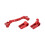 Componenti sterzo in alluminio 1/10 42g Rosso per Granite 16