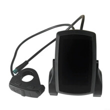 Bicycle Computer LCD Display Panel 80C LCD Display Control Panel Speed Monitor Mileage Tracking Backlit