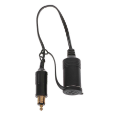 DC12V 24V EU-Stecker kompatibel mit Hella Motorradladegerät Kfz-Zigarettenanzünderadapter