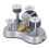 Fingertrommel-Set, stabile Basis, feine Details, 10