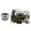 Motorrad Retro Bubble Shield Visier PC-Objektiv 3 6