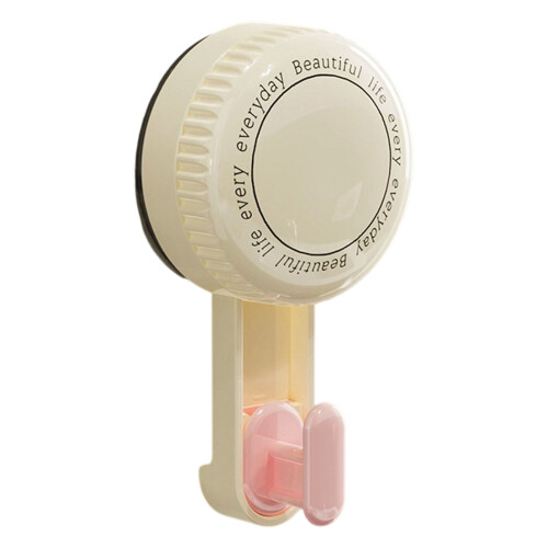 Multifunctional Suction Hooks 360 Degree Swivels Design-Pink