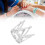 Nail Art Stifthalter Display Legierung Kronenform 10