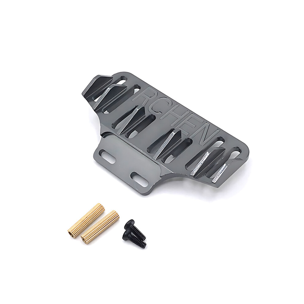 (titanium) 1pieces 1/28 Rear Bumper RC Upgrade Part Aluminum Alloy Durable Rc-image-OPC-PMQ7RSX-NEW