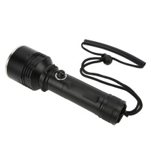 1500 Lumen Wasserdichte Tauchlampe IPX8, Reichweite 200-300m, Aluminium, 18,5cm