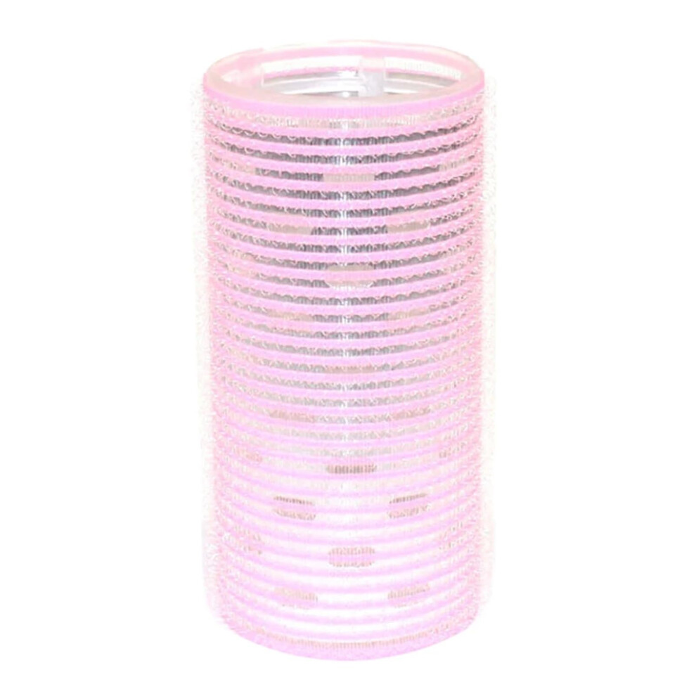 Pink Hair Rollers Lengthened Aluminum Sheet Plastic Self-Adhesive Hair Curler For Air Bangs