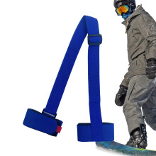 Nylon Ski Straps Adjustable Carrying Ski Carrier, Binding Strap For Travel, Portable Shoulder Ski Holders