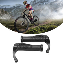 Manopole ergonomiche antiscivolo 210 g 22,2 mm nero