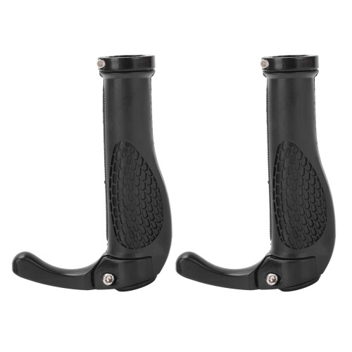 Manopole ergonomiche antiscivolo 210 g 22,2 mm nero 2