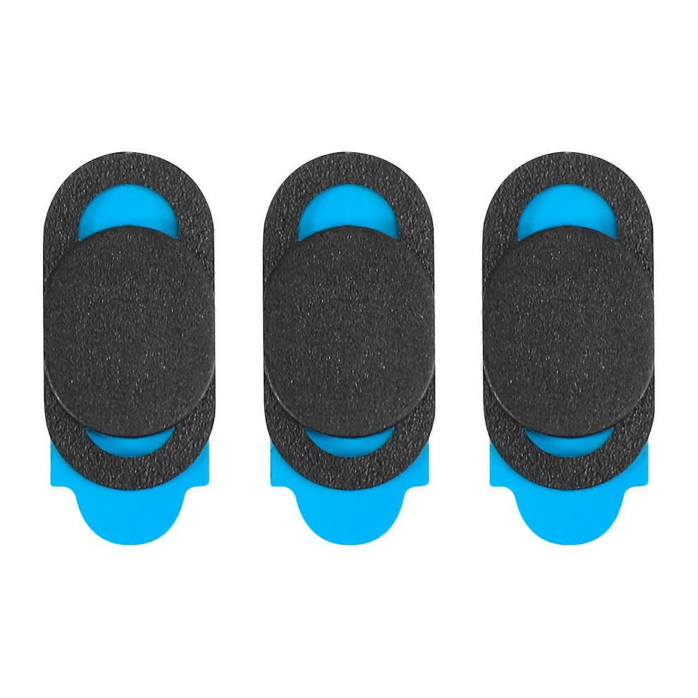Kikidex (As Show, One Size) 3Pcs Plastic Camera Shield Stickers Notebook Pc Tablet Pc Mobile Anti-Hacker Peeping Protection Pri