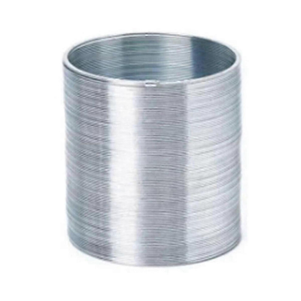 Kikidex (As Show, One Size) 80X100mm Giant Magic Rainbow Metal Slinkys Spring Big Classic Walking Jumbo Steel Slinky Toy Spring