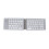 Clavier pliable BT3.0, 120 mAh, gris, taille compacte 1