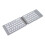 Clavier pliable BT3.0, 120 mAh, gris, taille compacte 13