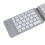Clavier pliable BT3.0, 120 mAh, gris, taille compacte 3