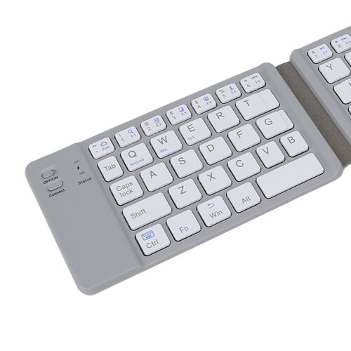 Clavier pliable BT3.0, 120 mAh, gris, taille compacte 2