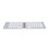 Clavier pliable BT3.0, 120 mAh, gris, taille compacte 15
