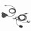 7,1 mm Motorradhelm-Headset 2,5 mm Intercom Schwarz 14