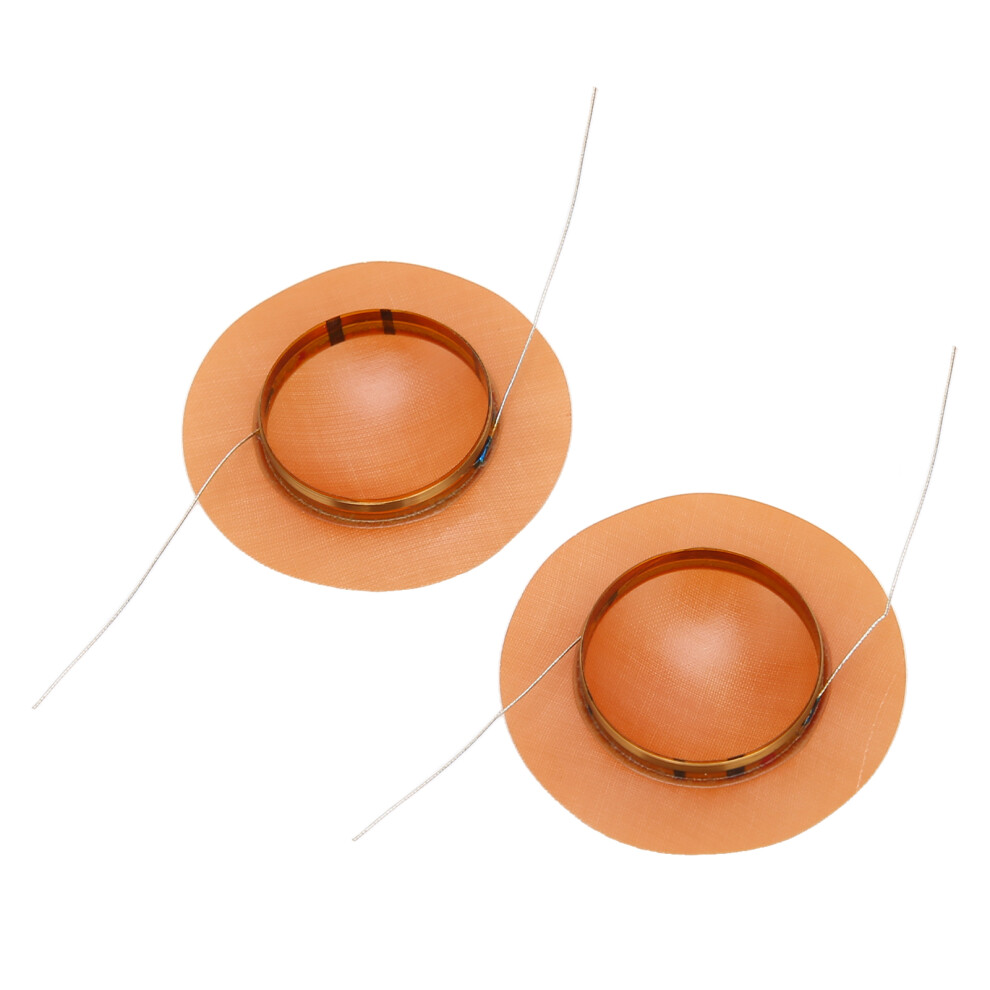 High-Performance Tweeter Voice Coil 25Mm / 0.98In For Speaker Maintenance 2Pcs 7891357738806