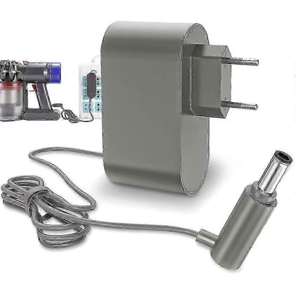 Kikidex (As Show, One Size) 26.1V Power Supply Charger For Dyson V6 V7 V8 Cordless Vacuum Cleaner - Eu Plug