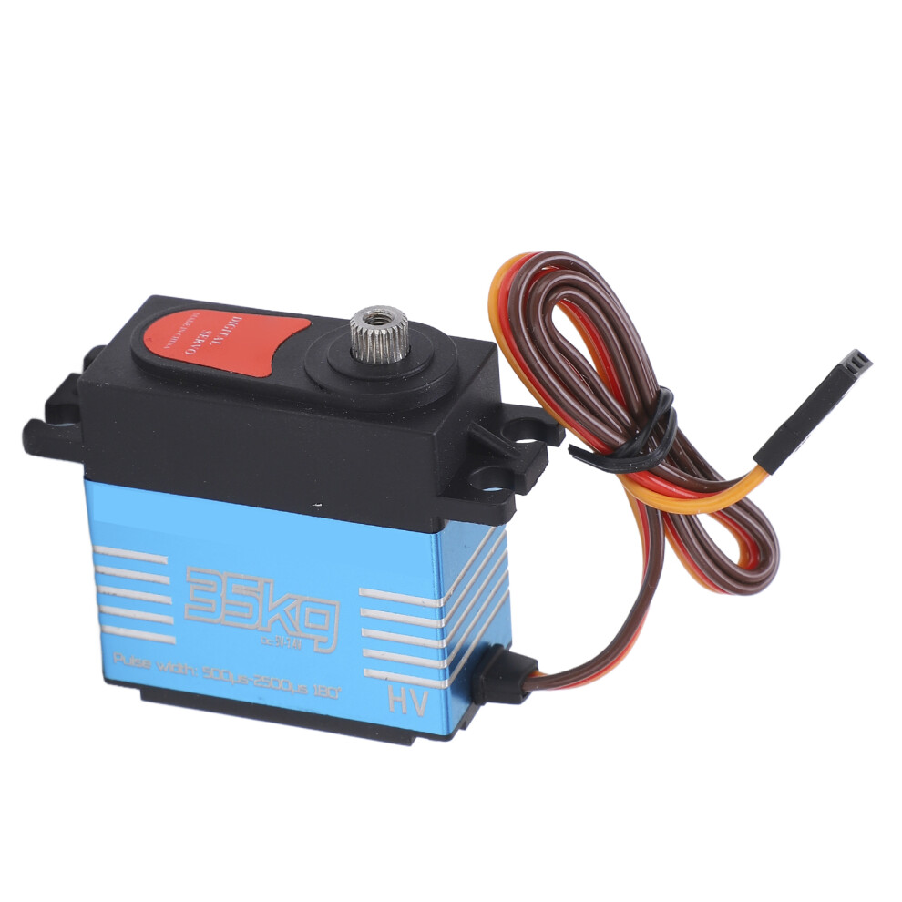 Qy3235mg 35Kg Large Torque Digital Metal Gear Rc Servo 40X20x41mm Blue 8341357739789