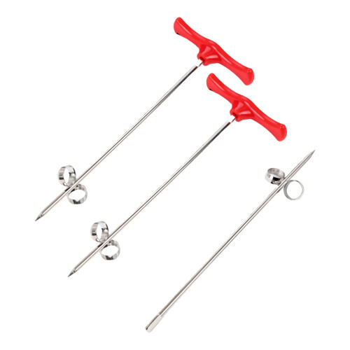 3PC Red Convolute Slicer Radish Potato Convolute Cutter,