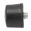 Durable 5Pcs Φ40mm Black Rubber Hammer Tips with Screw Mount 8