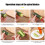 3PC Red Convolute Slicer Radish Potato Convolute Cutter, 7