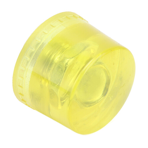 Yellow Rubber Hammer Head Set M8x1 Φ35mm Replacement Tips Soft Striking Tools 2