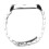 Mi Band 6 correa de acero inoxidable plateada 60g 7
