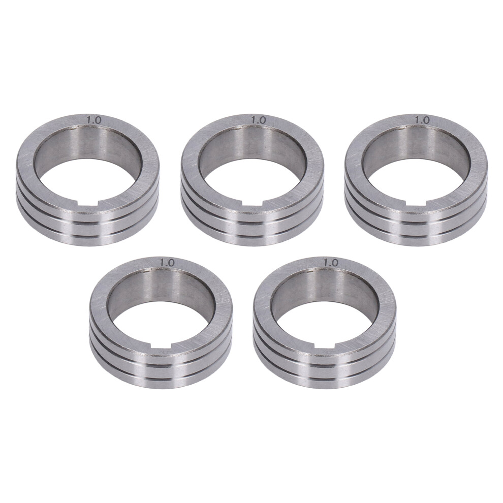 Set Of 5 Wire Feed Rollers 0.8-1.0Mm Groove For Binzel Welding 6951357743338