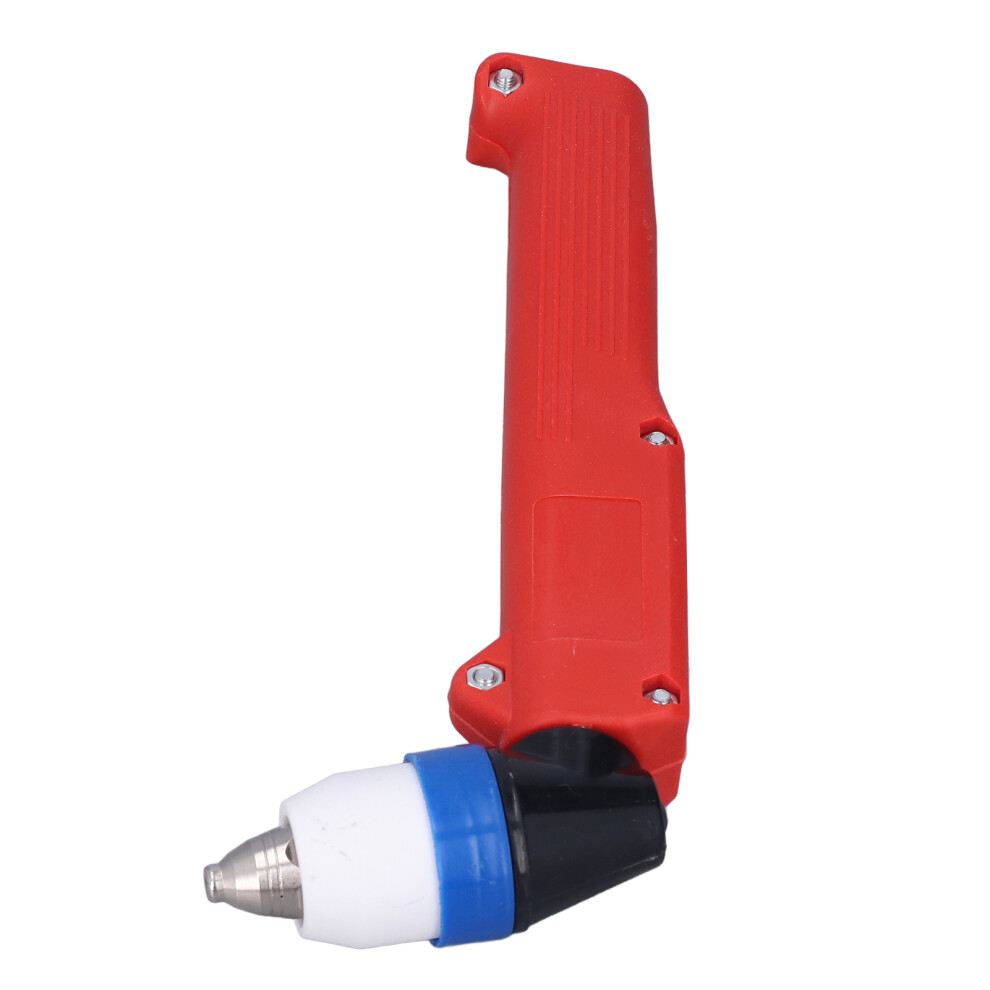 P80 Plasma Cutting Torch Head For Cut Series, Curved Handle, Compatible With Steel & Aluminum 4101357743445