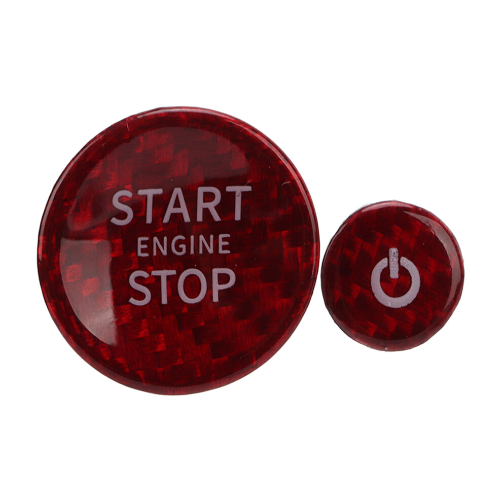 2020Â2021 Land Rover Defender Carbon Fiber Engine Start Stop Button Sticker 3041357744299