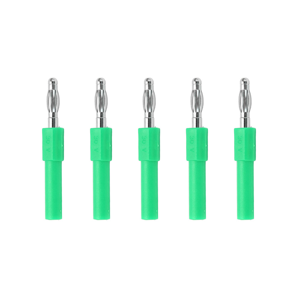 5Pcs 4Mm To 2Mm Banana Plug Adapter, Green, J.20011 6951357745783