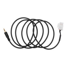 Motorcycle Aux Cable 3pin to 3.5mm Jack Replacement for Goldwing GL1800 Bike