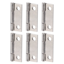 10Pcs 1in 304 Stainless Steel Foldable Butt Hinges for Cabinets & MarineBoxes