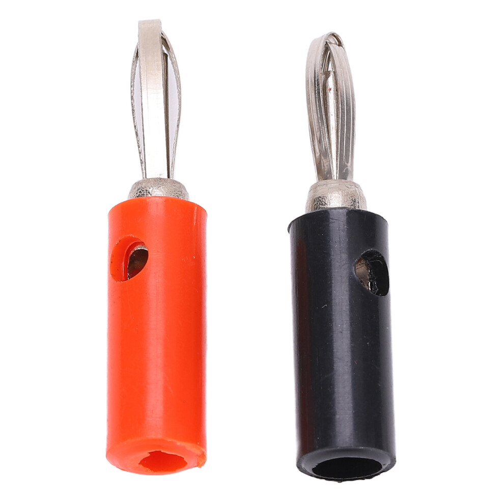 Jt-002 4Mm Nickel Plated Brass Banana Plug For Electronic & Industrial Use 7891357746054