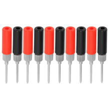 Test-Leiter-Einschubstifte 2 mm, 5er-Pack, 30 VAC - 60 VDC, 24 A, lötfrei