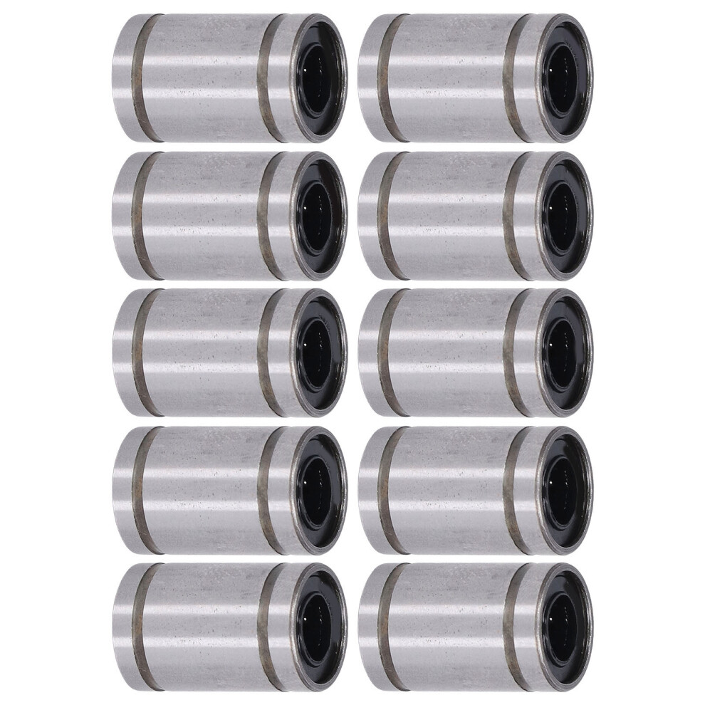 Linear Motion Bearing Cylinders 10 Pack Test Frame Spare 6Mm Id 12Mm Od Lm6uu 7611357746126