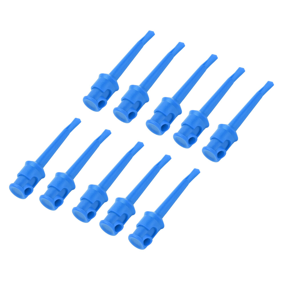 10Pcs J.30007 Multimeter Test Hook Clips, Soldering, 30Vac-60Vdc 3141357745774