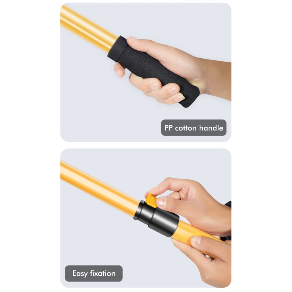 Long Handle Chenille Car Wash Brush Mop, Telescopic Aluminum Alloy 102Cm 4901357747074