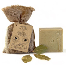 Dr.Ancient Aleppo Soap Bar Organic Antibacterial Bar Soap Hair & Scalp Care Natural Fragrance Free Soaps For Psoriasis Eczema Allergies Vegan