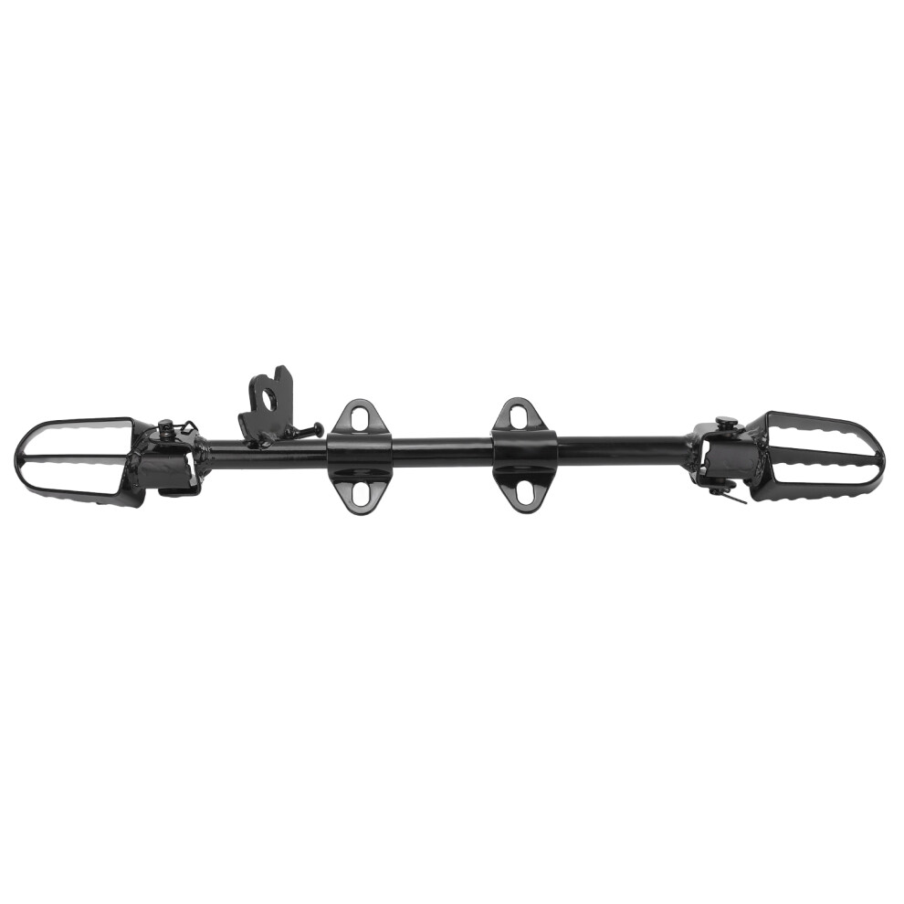 Steel Alloy Footpegs Mount Bracket For 50Cc-125Cc Pit Bikes Black 8421357747240