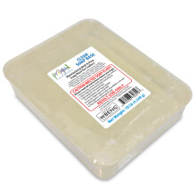 Primal Elements Clear Soap Base - Hydraterende smelt- en gietglycerinezeepbasis voor knutselen en zeep maken Veganistisch wreedheidsvrij Gemakkelijk
