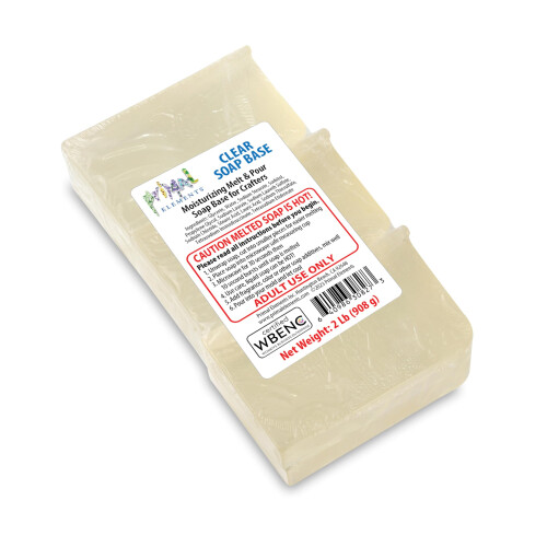 Primal Elements Base Sapone Trasparente - Glicerina Vegana per Creare Saponi